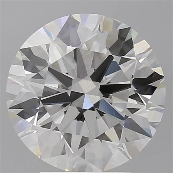 4.10ct Round Lab Grown Diamond (Colour F, Clarity VVS2, Cut ID, IGI Certified)