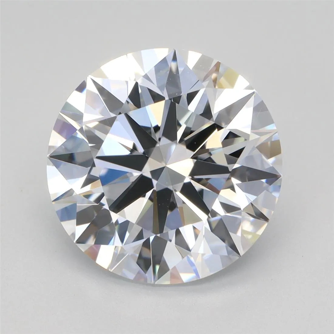 4.10ct Round Lab Grown Diamond (Colour F, Clarity VVS2, Cut ID, IGI Certified)