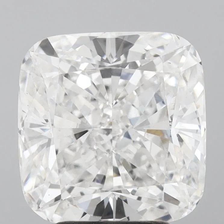 4.11ct Cushion modified Lab Grown Diamond (Colour E, Clarity VVS2, IGI Certified)