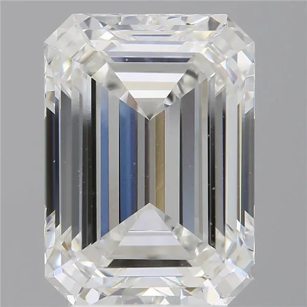 4.11ct Emerald Lab Grown Diamond (Colour F, Clarity VVS2, IGI Certified)