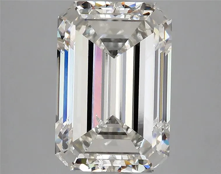 4.11ct Emerald Lab Grown Diamond (Colour G, Clarity SI2, IGI Certified)