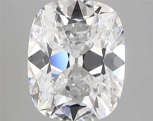 4.12ct Cushion modified Lab Grown Diamond (Colour D, Clarity VVS1, IGI Certified)