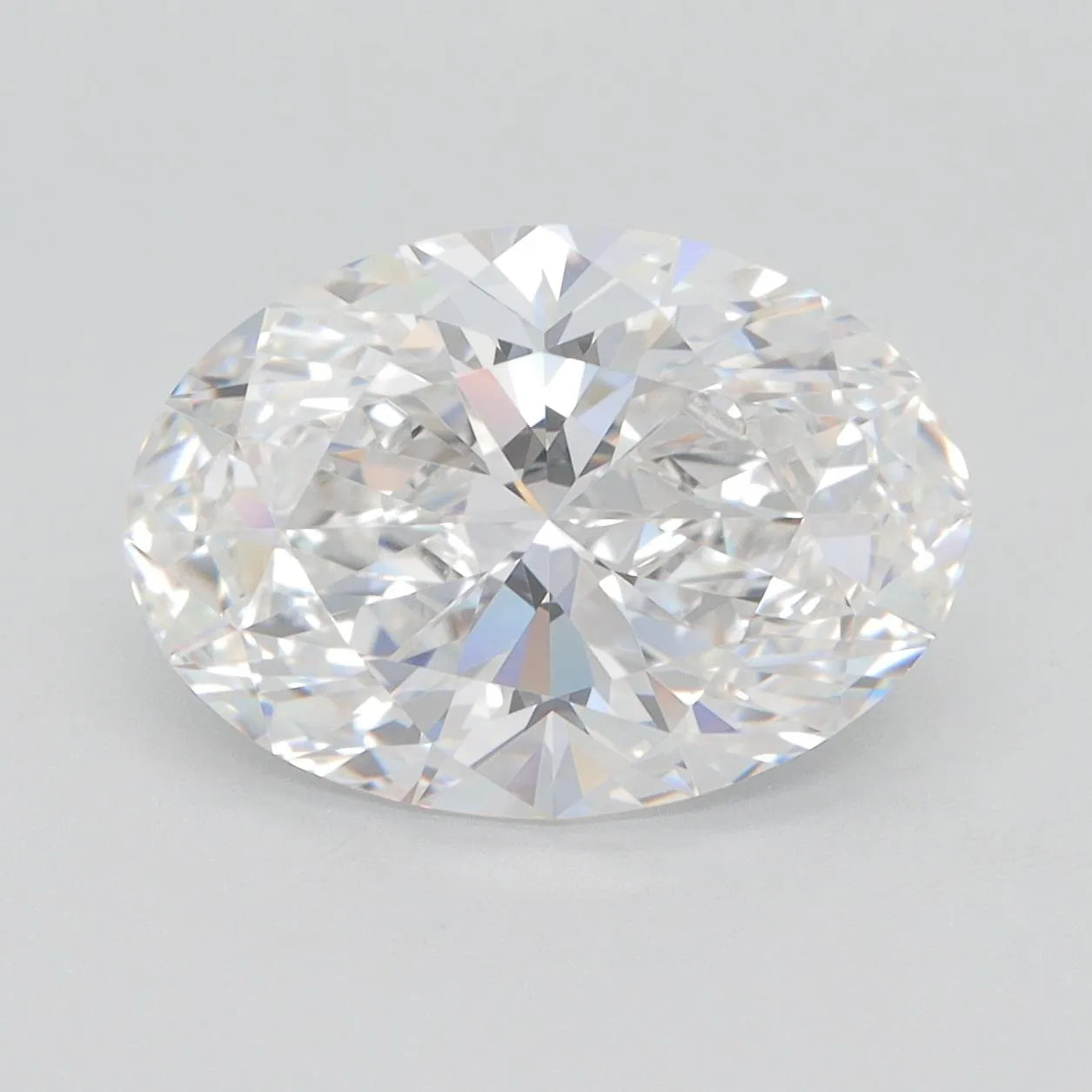 4.12ct Oval Lab Grown Diamond (Colour F, Clarity VVS1, GIA Certified)