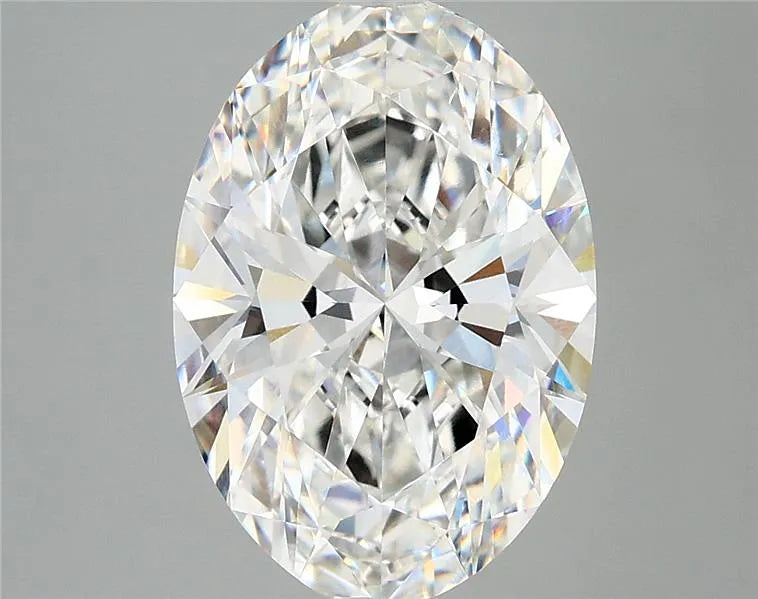 4.12ct Oval Lab Grown Diamond (Colour F, Clarity VVS1, IGI Certified)