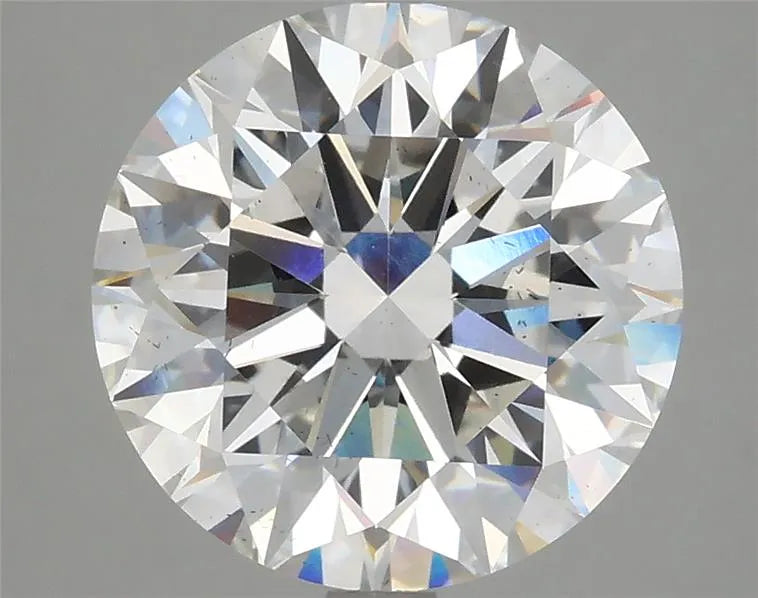 4.12ct Round Lab Grown Diamond (Colour F, Clarity SI1, Cut EX, IGI Certified)