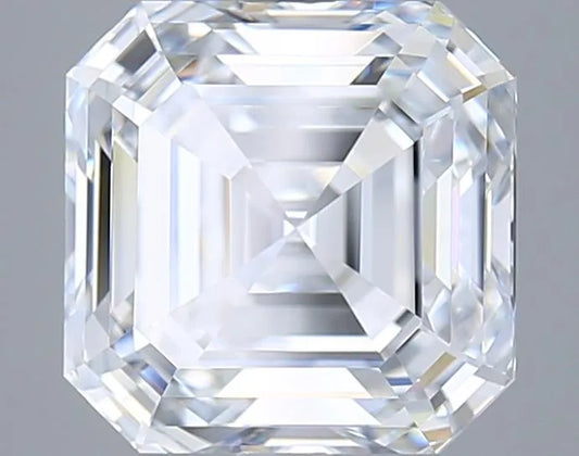 4.13ct Asscher Lab Grown Diamond (Colour E, Clarity VVS1, IGI Certified)
