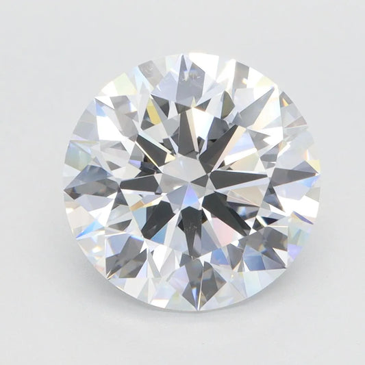 4.13ct Round Lab Grown Diamond (Colour F, Clarity IF, Cut ID, IGI Certified)