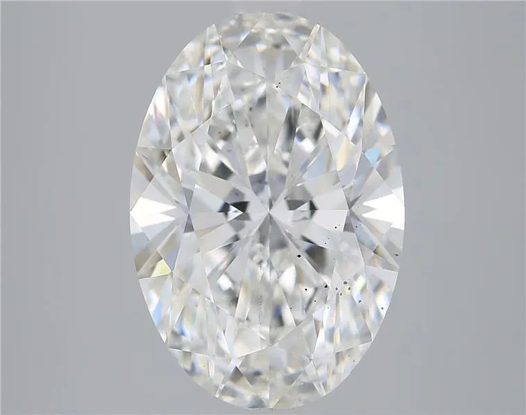 4.14ct Oval Lab Grown Diamond (Colour F, Clarity SI1, IGI Certified)