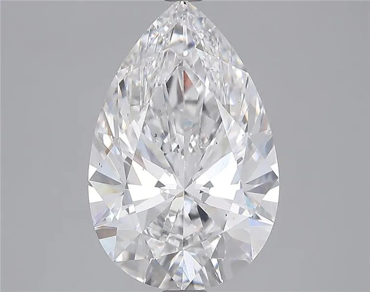 4.15ct Pear Lab Grown Diamond (Colour E, Clarity VS2, IGI Certified)