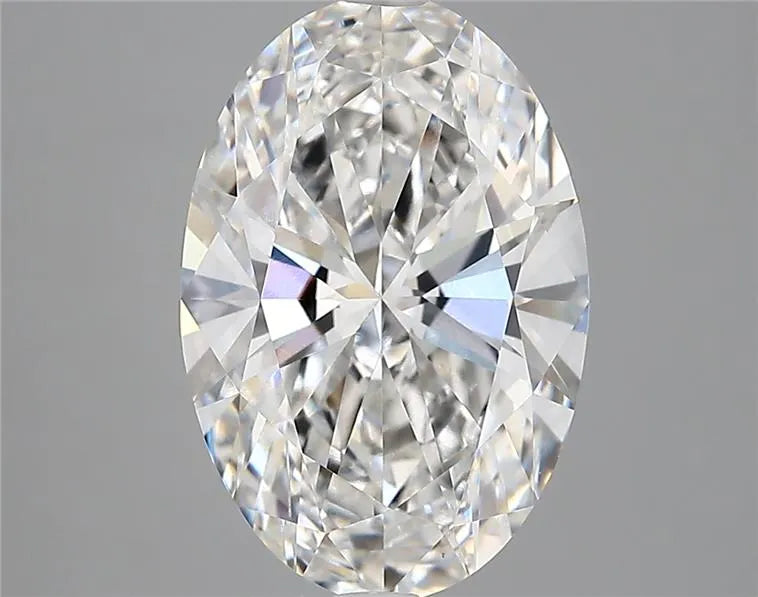 4.16ct Oval Lab Grown Diamond (Colour E, Clarity VVS1, IGI Certified)