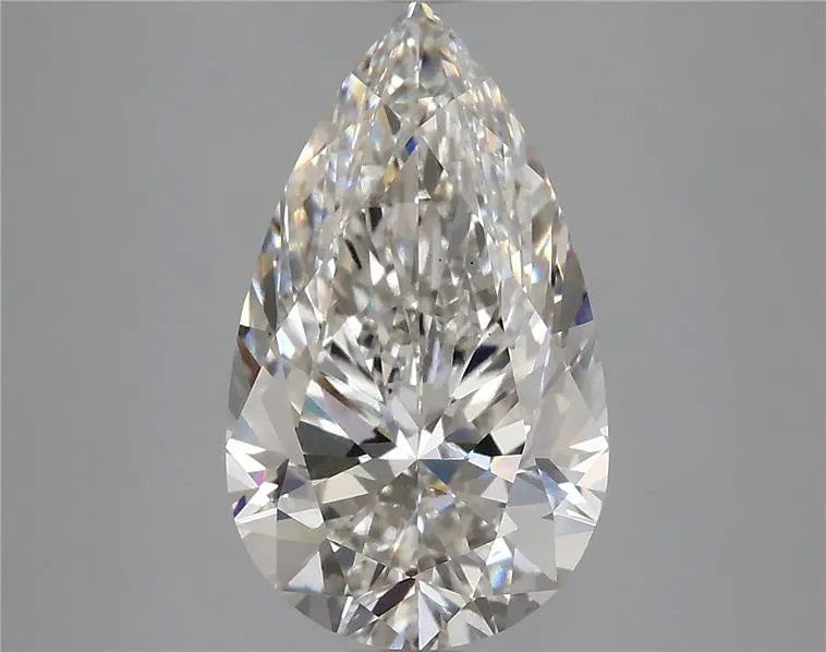 4.16ct Pear Lab Grown Diamond (Colour G, Clarity VS1, IGI Certified)
