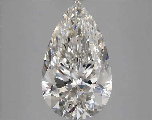 4.16ct Pear Lab Grown Diamond (Colour G, Clarity VS1, IGI Certified)
