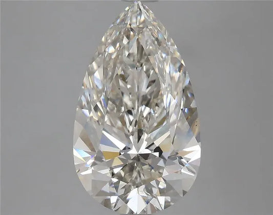 4.17ct Pear Lab Grown Diamond (Colour G, Clarity VS1, IGI Certified)