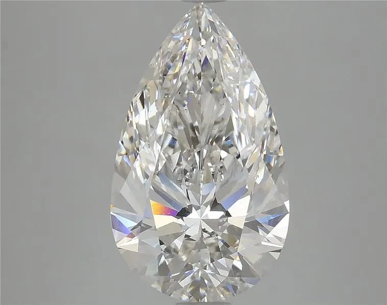 4.17ct Pear Lab Grown Diamond (Colour G, Clarity VS2, IGI Certified)