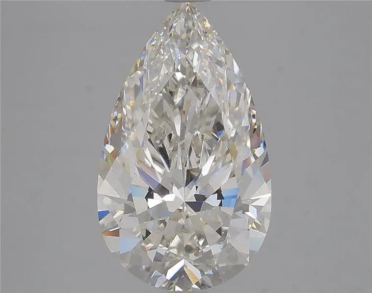 4.17ct Pear Lab Grown Diamond (Colour G, Clarity VS2, IGI Certified)