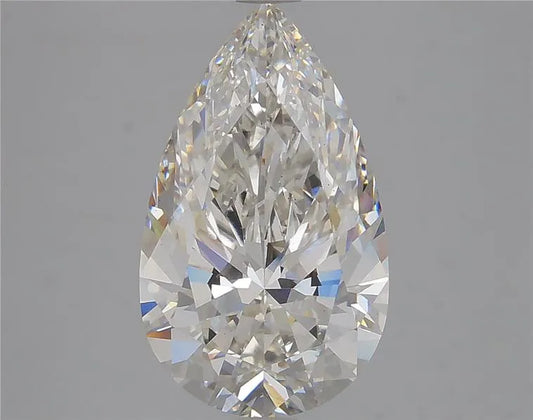 4.17ct Pear Lab Grown Diamond (Colour G, Clarity VS2, IGI Certified)