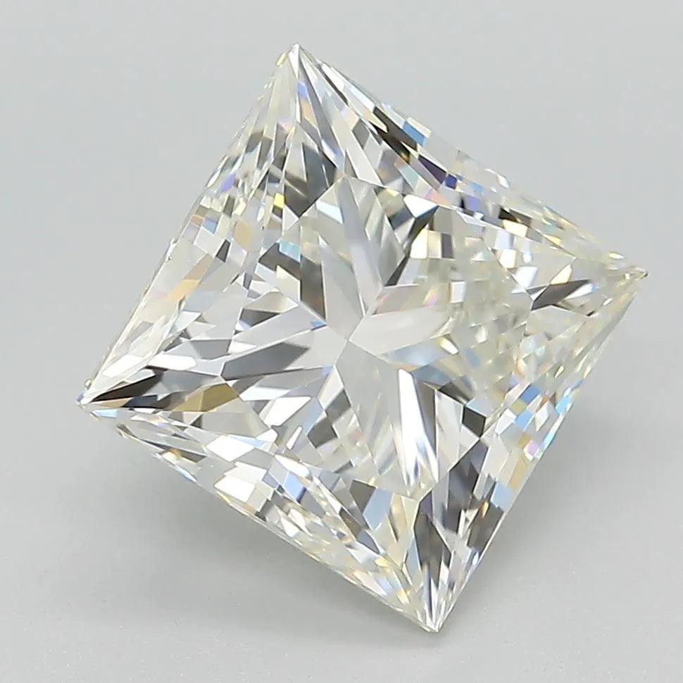 4.17ct Princess Lab Grown Diamond (Colour I, Clarity VVS2, Cut VG, IGI Certified)