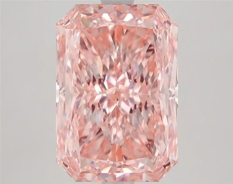 4.17ct Radiant Lab Grown Diamond (Colour Fancy Pink, Clarity VVS2, IGI Certified)