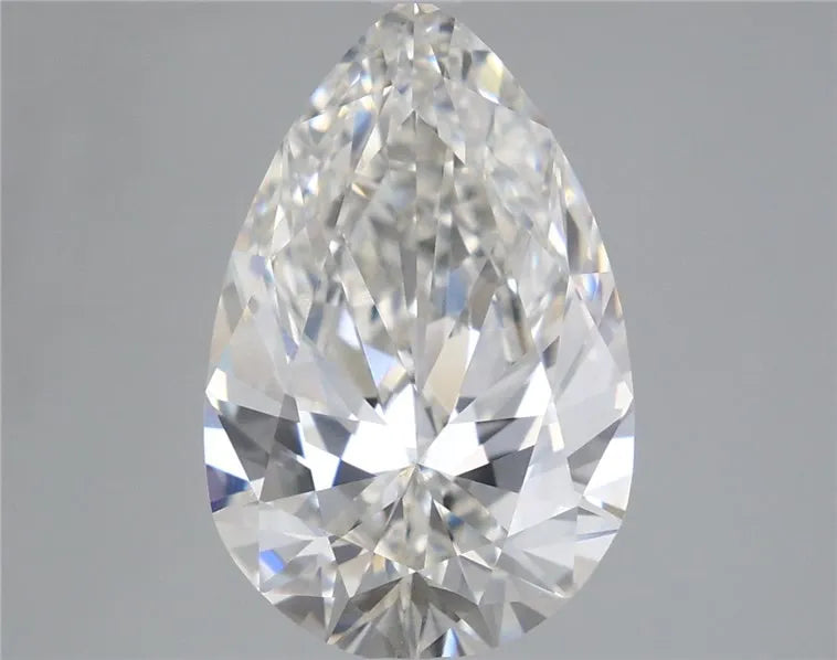 4.18ct Pear Lab Grown Diamond (Colour G, Clarity VS1, IGI Certified)