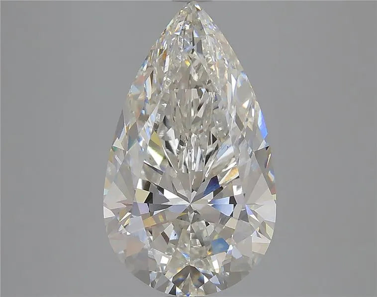 4.18ct Pear Lab Grown Diamond (Colour G, Clarity VS2, IGI Certified)