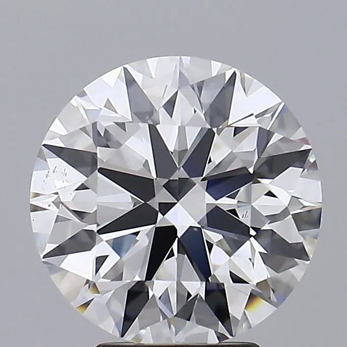 4.18ct Round Lab Grown Diamond (Colour F, Clarity SI1, Cut ID, IGI Certified)