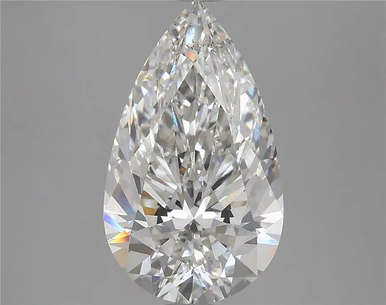 4.19ct Pear Lab Grown Diamond (Colour G, Clarity VS2, IGI Certified)