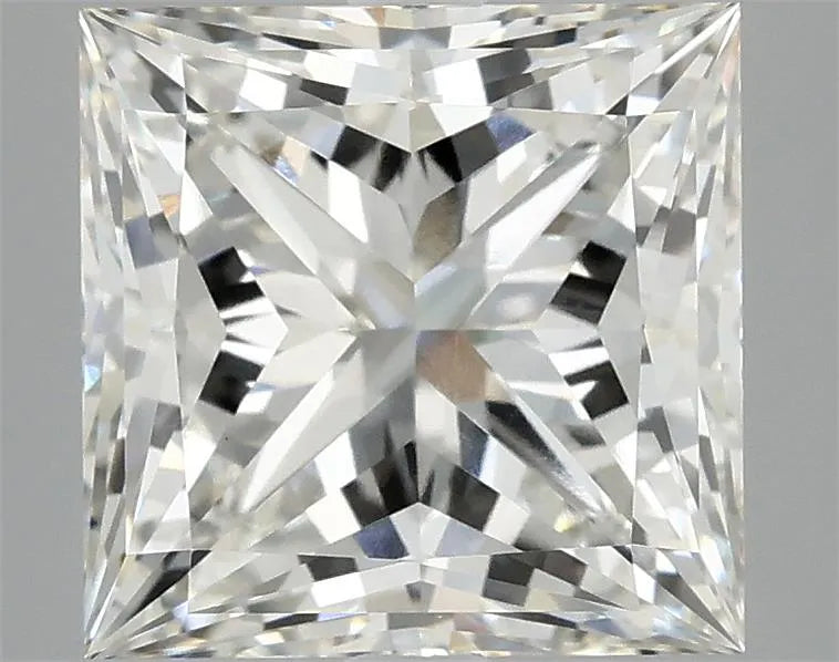 4.19ct Princess Lab Grown Diamond (Colour H, Clarity VVS2, IGI Certified)