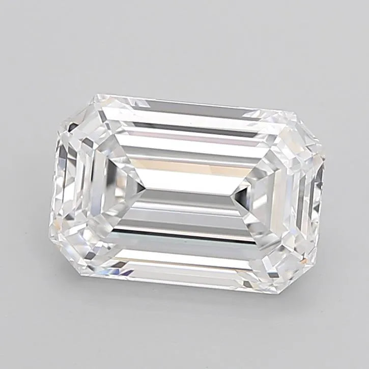 4.20ct Emerald Lab Grown Diamond (Colour D, Clarity VVS2, Cut EX, IGI Certified)