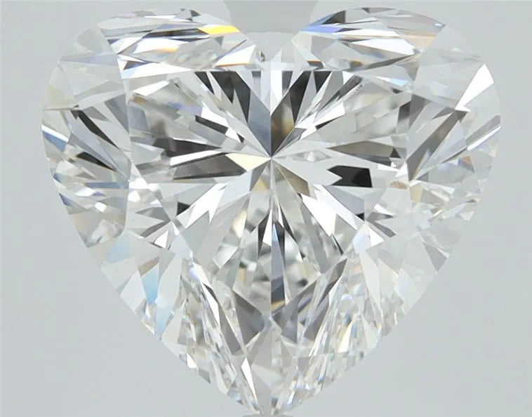 4.20ct Heart Lab Grown Diamond (Colour E, Clarity VVS1, IGI Certified)