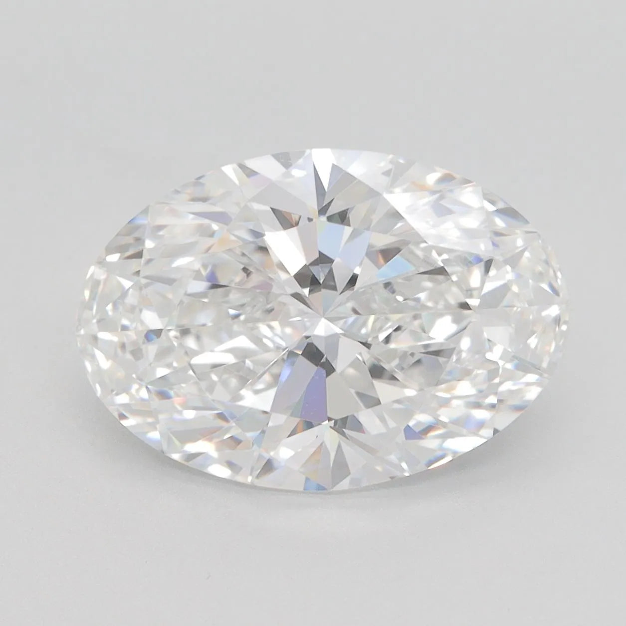 4.20ct Oval Lab Grown Diamond (Colour E, Clarity IF, GIA Certified)