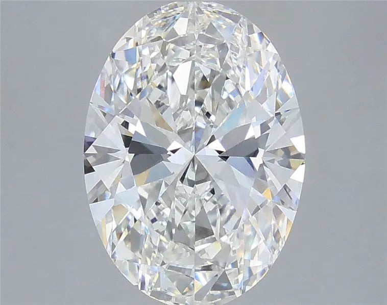 4.20ct Oval Lab Grown Diamond (Colour F, Clarity VVS2, IGI Certified)