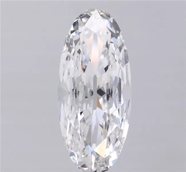4.20ct Oval Lab Grown Diamond (Colour F, Clarity VVS2, IGI Certified)