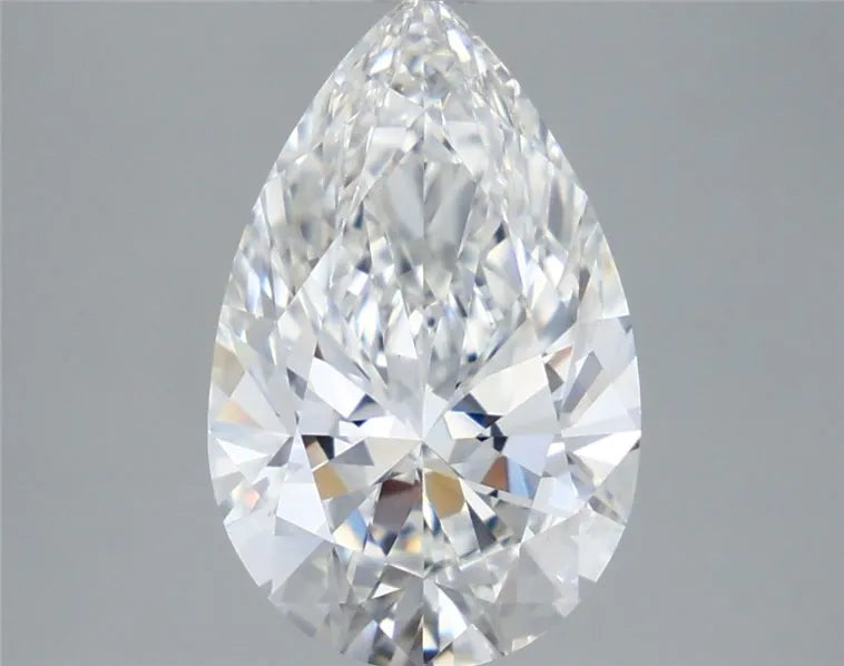 4.20ct Pear Lab Grown Diamond (Colour F, Clarity VVS2, IGI Certified)