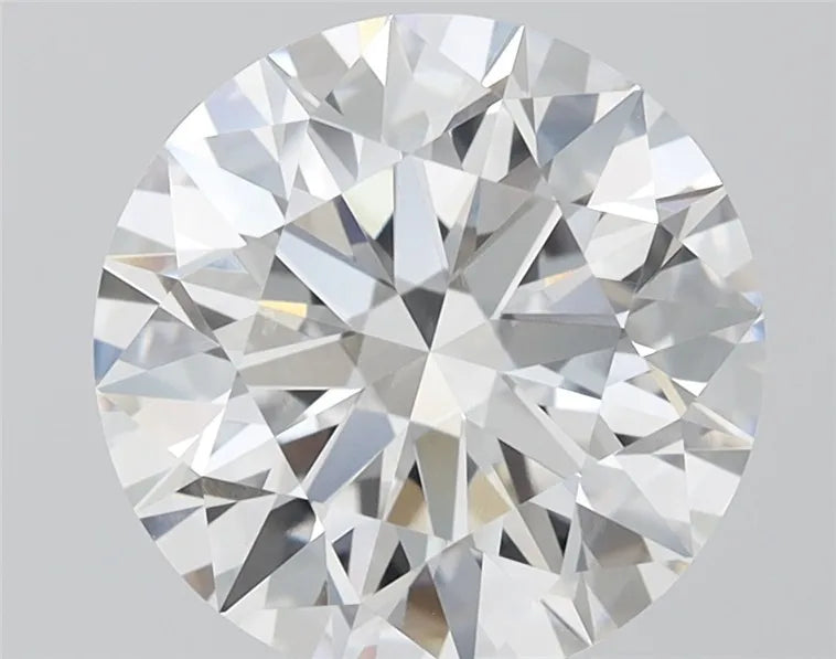 4.20ct Round Lab Grown Diamond (Colour E, Clarity VVS2, Cut ID, IGI Certified)