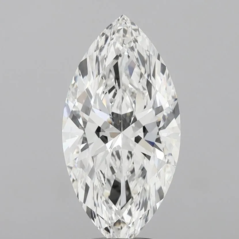 4.22ct Marquise Lab Grown Diamond (Colour F, Clarity VVS2, IGI Certified)