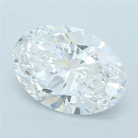 4.22ct Oval Lab Grown Diamond (Colour D, Clarity VS2, IGI Certified)