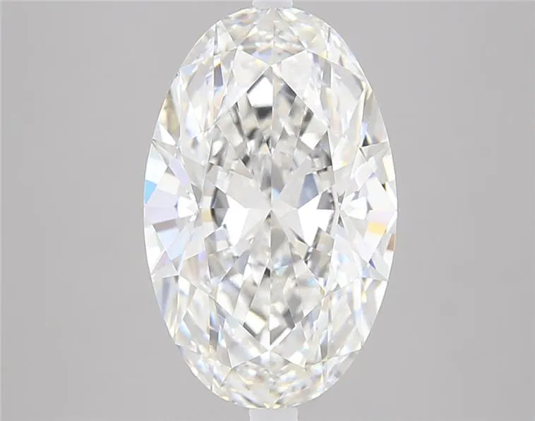 4.22ct Oval Lab Grown Diamond (Colour E, Clarity VVS1, IGI Certified)
