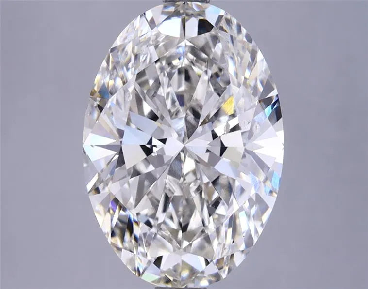 4.22ct Oval Lab Grown Diamond (Colour G, Clarity SI1, IGI Certified)
