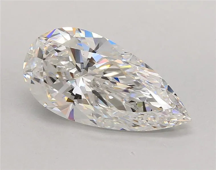 4.22ct Pear Lab Grown Diamond (Colour F, Clarity VS1, IGI Certified)