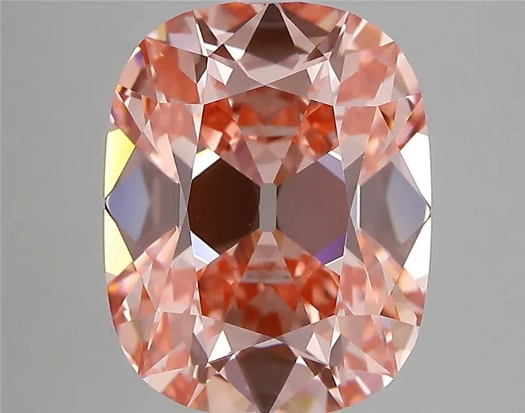 4.23ct Cushion modified Lab Grown Diamond (Colour Fancy Vivid Pink, Clarity VVS2, Cut VG, IGI Certified)