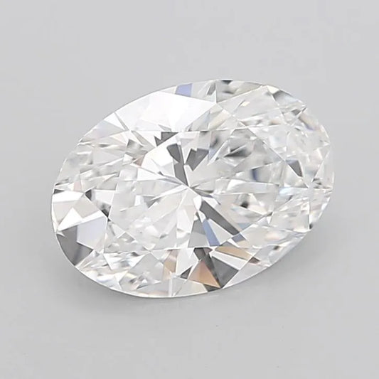 4.23ct Oval Lab Grown Diamond (Colour D, Clarity VVS1, Cut EX, IGI Certified)