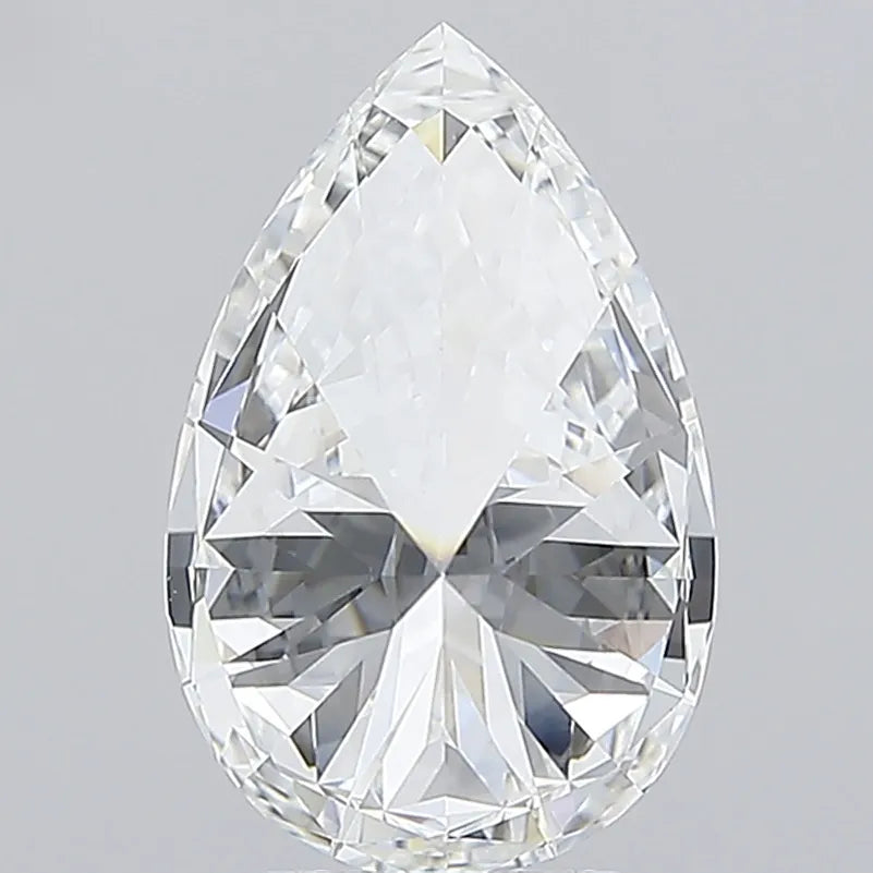 4.23ct Pear Lab Grown Diamond (Colour E, Clarity VVS2, IGI Certified)