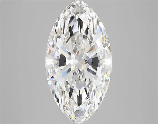 4.24ct Marquise Lab Grown Diamond (Colour E, Clarity VVS1, IGI Certified)