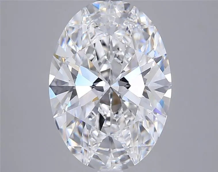 4.24ct Oval Lab Grown Diamond (Colour D, Clarity VVS2, IGI Certified)