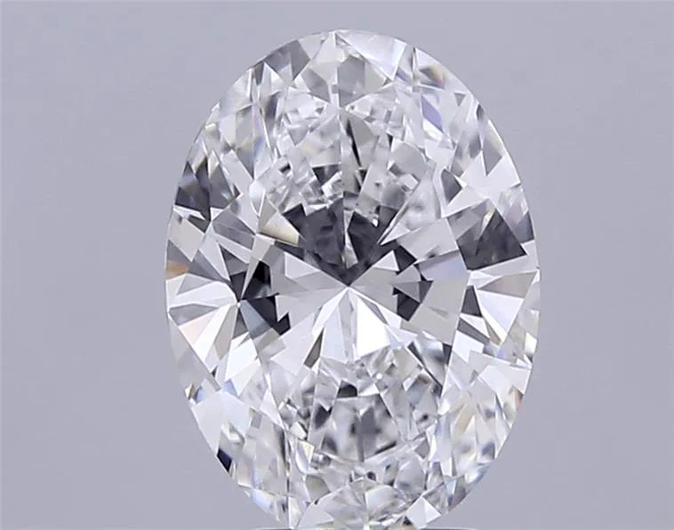 4.25ct Oval Lab Grown Diamond (Colour E, Clarity VVS2, IGI Certified)