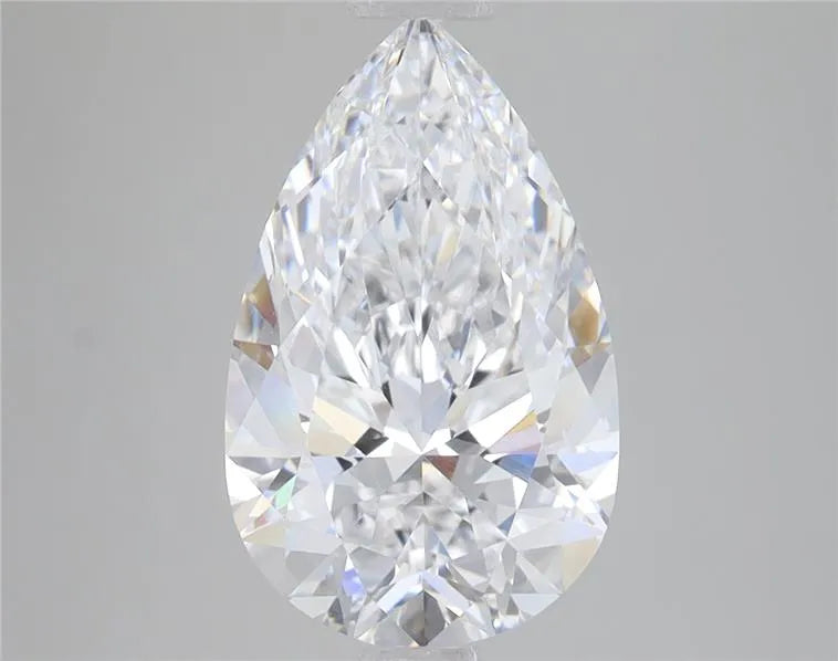 4.25ct Pear Lab Grown Diamond (Colour E, Clarity VS2, IGI Certified)