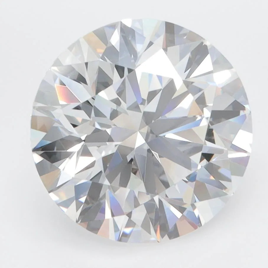 4.25ct Round Lab Grown Diamond (Colour D, Clarity IF, Cut ID, IGI Certified)