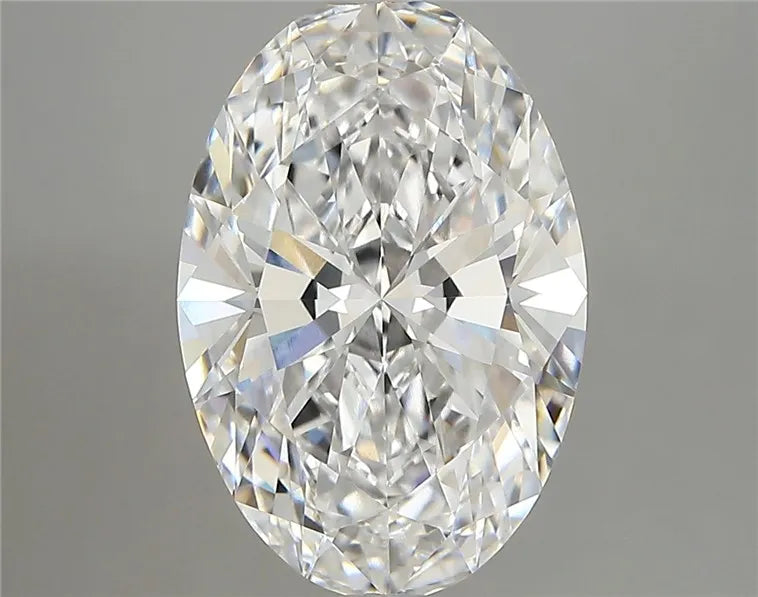 4.26ct Oval Lab Grown Diamond (Colour D, Clarity VVS1, IGI Certified)