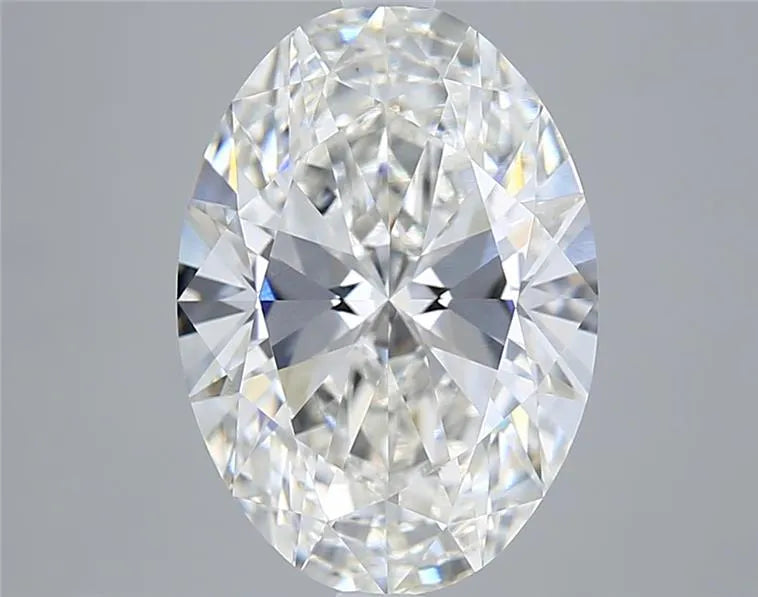 4.26ct Oval Lab Grown Diamond (Colour F, Clarity VS1, IGI Certified)