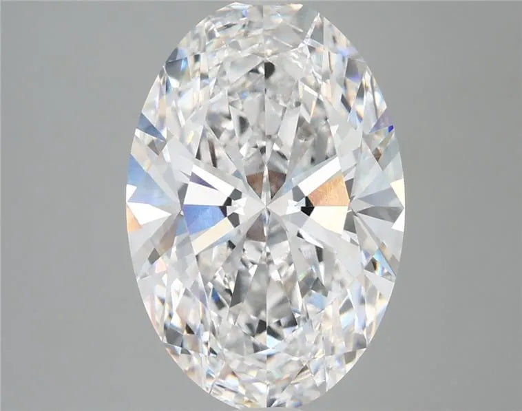 4.27ct Oval Lab Grown Diamond (Colour E, Clarity VVS2, IGI Certified)